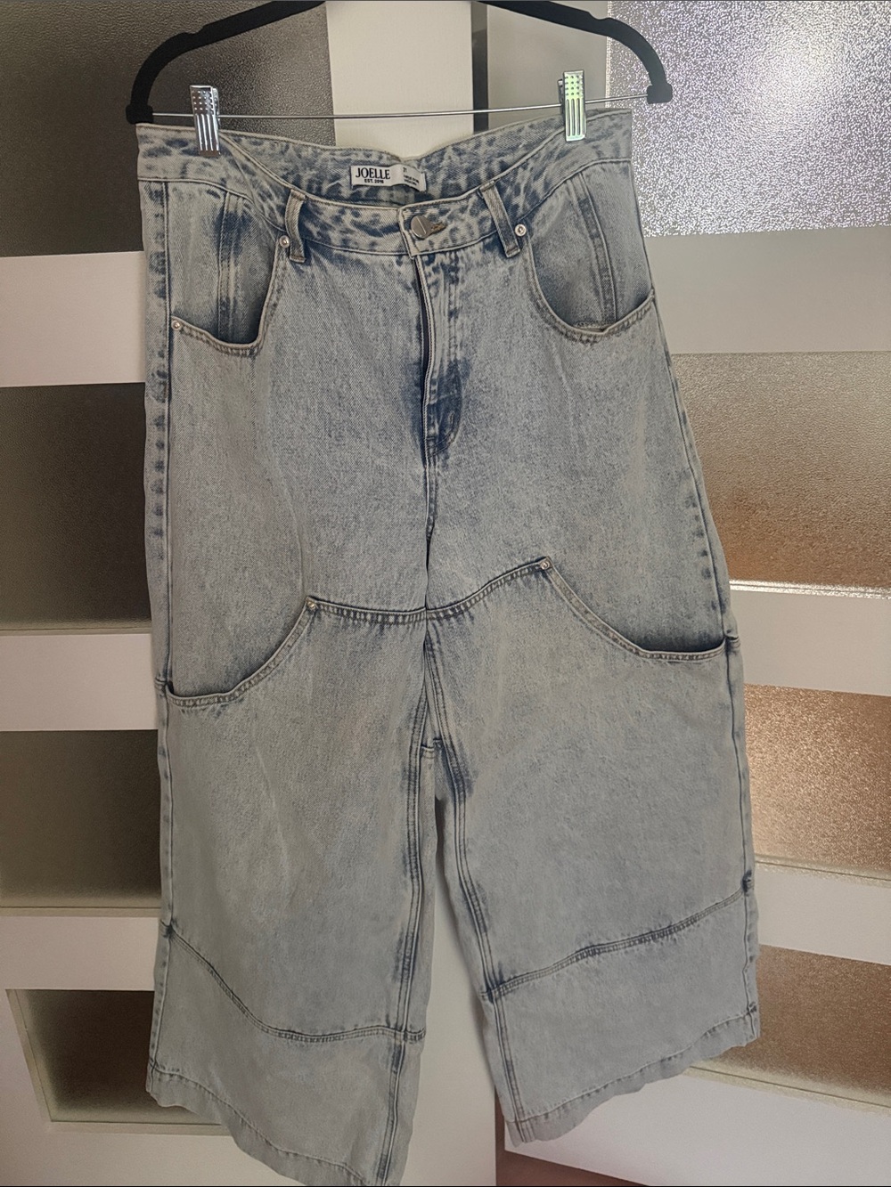 Light Wash Wide Leg Jeans - Women's Flare & Wide Leg